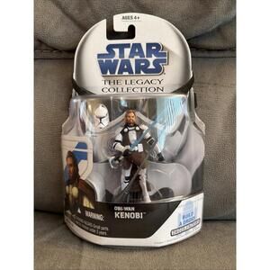 Star Wars Legacy Collection BD No 9 Obi-Wan Kenobi General Figure 2008 MIP*